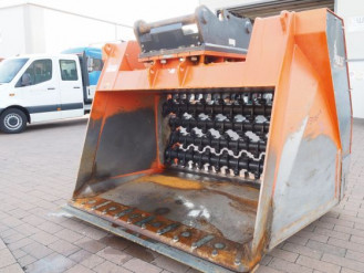 Wolf Terra Star 184 Separator, Sieblöffel, Bodenverbesserung, Kalken, Boden stabillisieren, Mixing bucket, keine Allu mieten