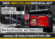 Semimobiler Backenbrecher | Brechanlage Hakenlift