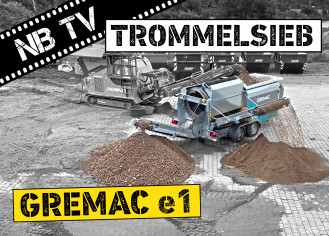 Trommelsiebmaschine | Mobile Trommelsiebanlage Radmobil rent
