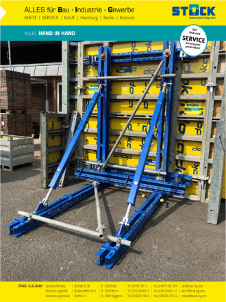 Großraumschalung mieten