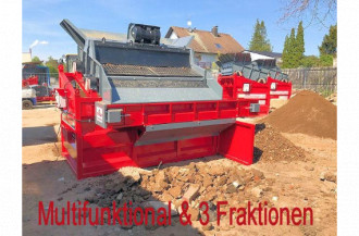 Siebmaschine SBS 40LC 3 Fraktionen rent