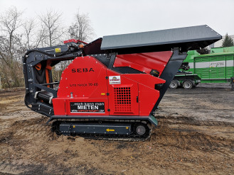 Raupenmobiler Backenbrecher SEBA LITE TRACK 70 x 40 mieten
