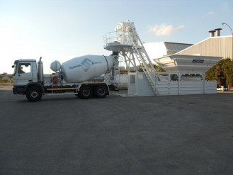 Mobile Betonmischanlage Frumecar EMA 500 mieten