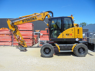 Hydrema Mobilbagger MX 16 mieten