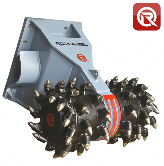 Bagger Anbaufräse Rockwheel D15 mieten