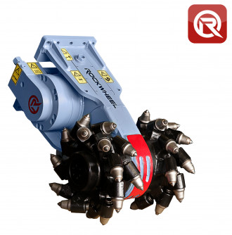 Bagger Anbaufräse Rockwheel G5twin ***doppelte Kraft*** mieten