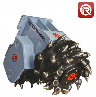 Rockwheel Fräsen TC20 - für schmale Gräben rent
