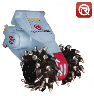 Bagger Anbaufräse Rockwheel G40 mieten