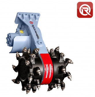 Bagger Anbaufräse Rockwheel C2 mieten