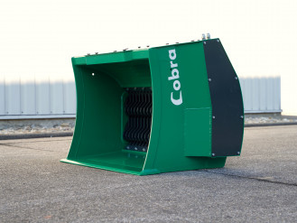 Schaufelseparator Bagger, Radlader mieten