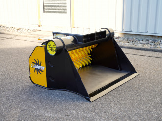 Schaufelseparator für Bagger und Lader mieten