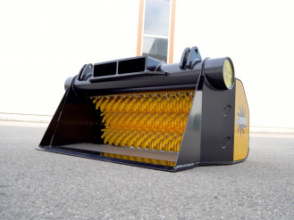 Schaufelseparator Radlader Siebschaufel mieten