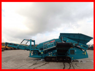 Siebanlage mobil Powerscreen Warrior 1400 rent