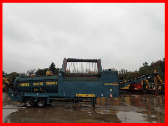 Trommelsiebanlage mobil Powerscreen 615 LL rent
