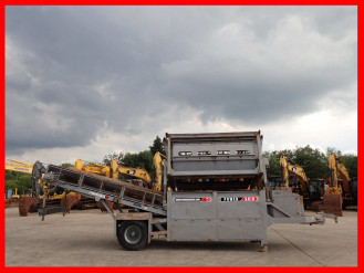Siebanlage mobil Powerscreen Powergrid Mark III rent