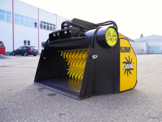 Schaufelseparator für Bagger und Lader mieten