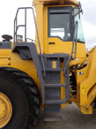 Radlader Komatsu WA 500-3 mit Waage