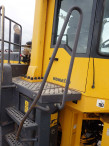 Radlader Komatsu WA 500-3 mit Waage
