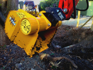 Schaufelseparator Minibagger Sieblöffel mieten