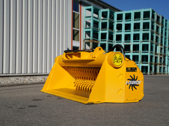 Siebschaufel gebraucht für Bagger und Lader mieten