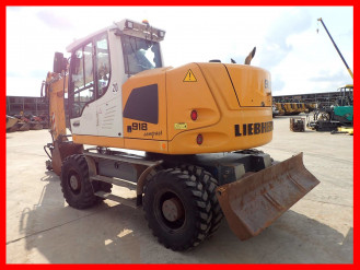 Liebherr A 918 Litronic Compact Mobilbagger rent