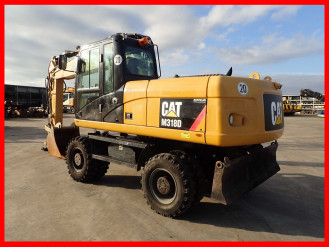 Caterpillar M 318 D Mobilbagger rent
