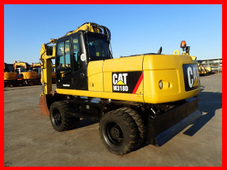 Caterpillar M 318 D !!30 km\h!! Mobilbagger rent