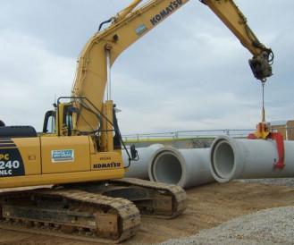 Kanal Rohrgreifer mechanisch Multifix DN600 – DN1000 mieten