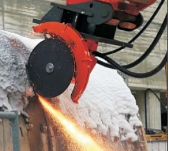 Minibagger Säge, Stein Beton Asphalt Holz Metalle mieten