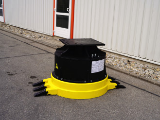 Hydraulikmagnet für Bagger | Baggermagnet mit Zähnen rent