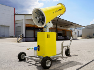 Nebelkanone  | Staubbindeanlage | Staubbekämpfung | Reduzierte Staubbildung mieten