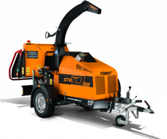 Först Häcksler ST8D Anhänger 20 cm DIESEL mieten