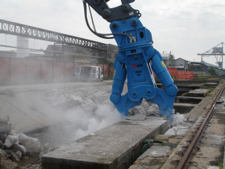 MBI Abbruchzange für Bagger ab 75 t CR80R mieten