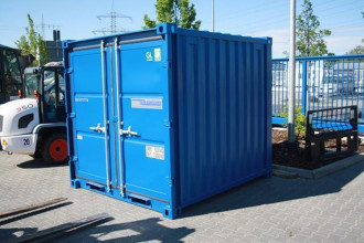 Containex 8 ft Stahlcontainer mieten