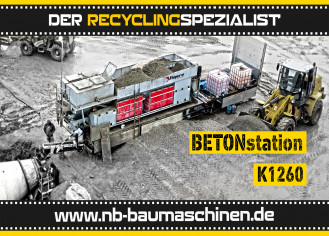 Mobile Betonmischanlage | Betonmischer - bis zu 60 m³/h mieten