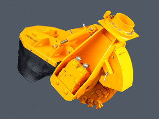 Stubbenfräse für Bagger | Baumstumpffräse für Bagger 10 - 30 to mieten