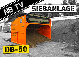 Mobile Siebanlage | Mobile Flachdecksiebanlage | Siebbox rent