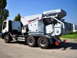 Mobile Betonmischanlage |  Betonmischer mit Planeten- & Schneckenmischer