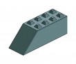 Legoform Beton | Betonblock | Beton Legostein 180 x 60 x 60 cm