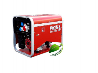 Stromerzeuger | Stromaggregat Benzin 8 kVA (6.4 kW) / 400V / 11.4A rent